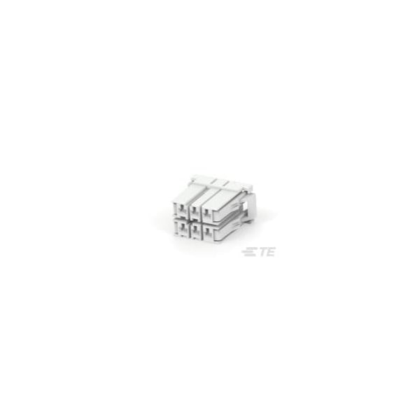Te Connectivity DYNAMIC 3200 REC HSG 6P (DBL) CTI=II 1-2069882-6 - main